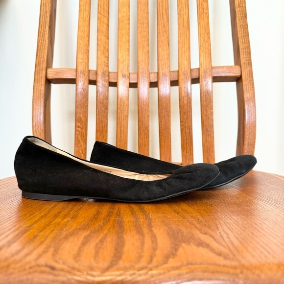 J.Crew Skimmer, Leather, Ballet, Suede, Flats, Size 8 - Picture 2 of 10